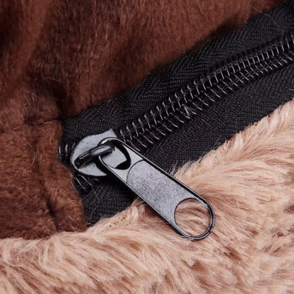 Warm Pet Cat Bed for Cats Basket Mat Winter Plush Beds Lounger for Cat Kitty Panier Pet Bed Products for Cats Cama Para Gato